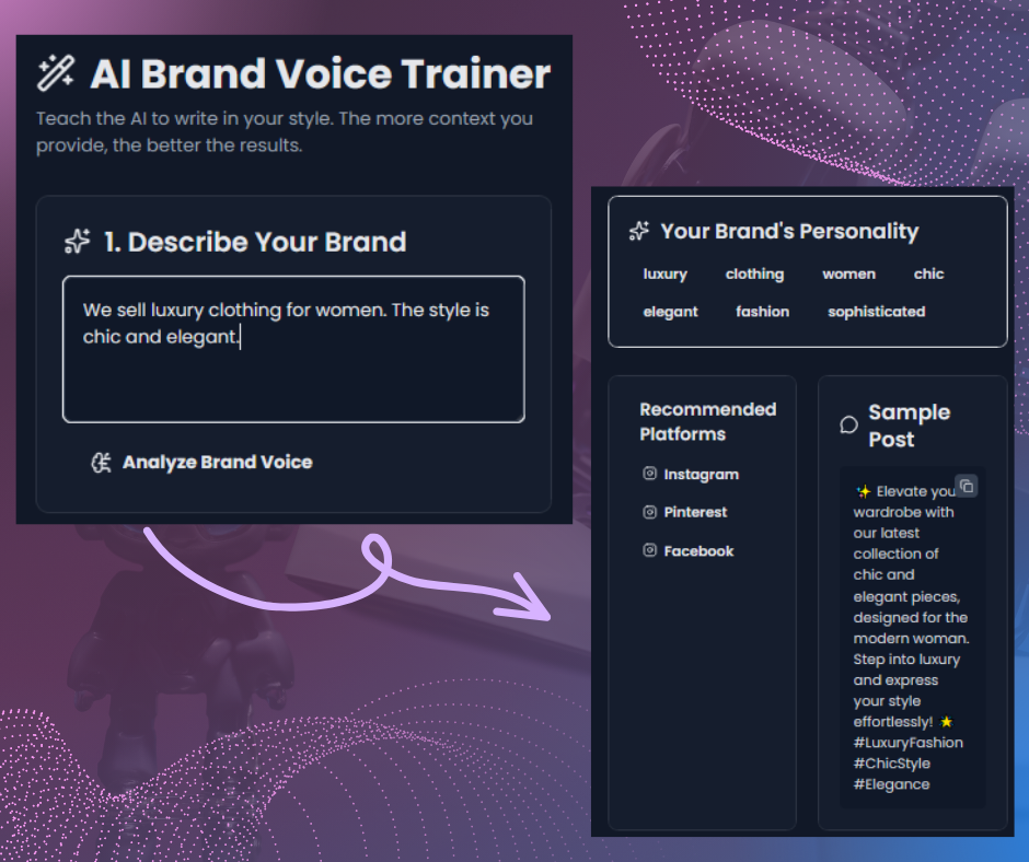AI Brand Voice Demonstration